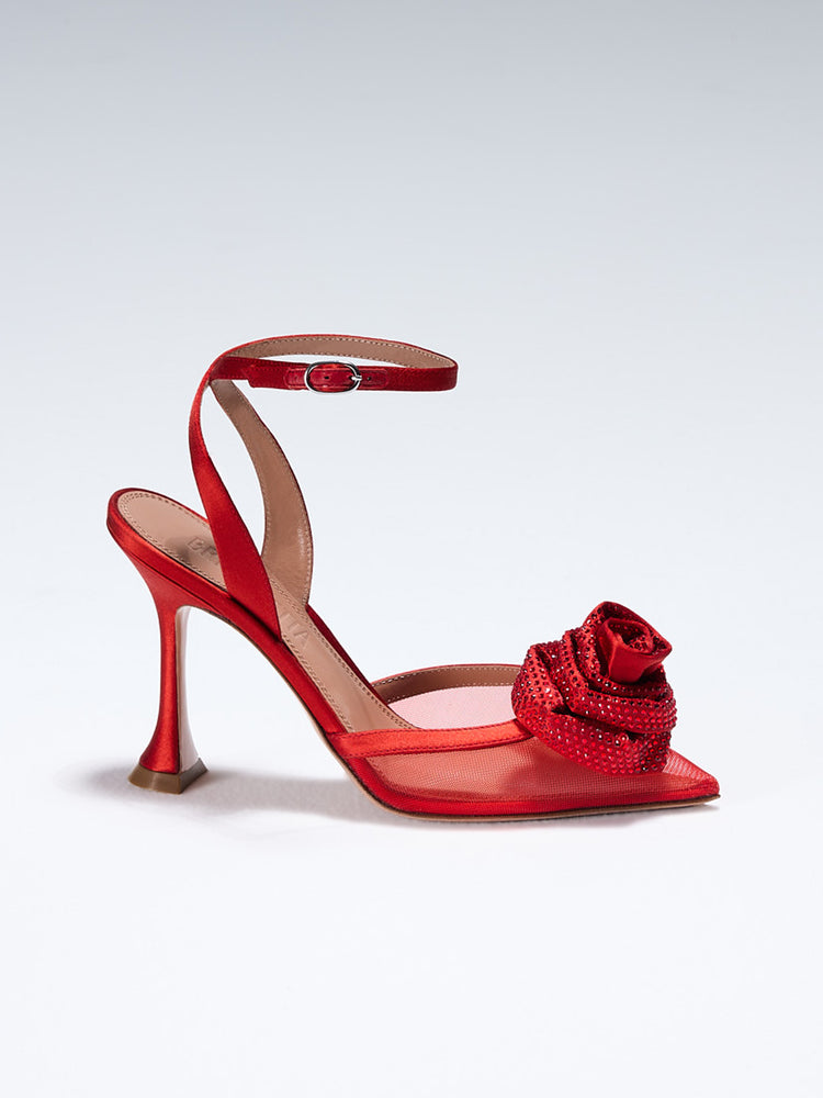 
                  
                    Coco Ankle Strap - Red
                  
                